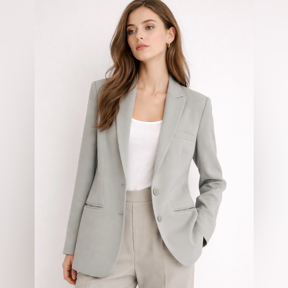 GREY VEN The Mackenzie‎ Single Breasted Blazer size small